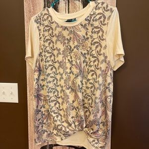 Kaari blue top. Size medium.